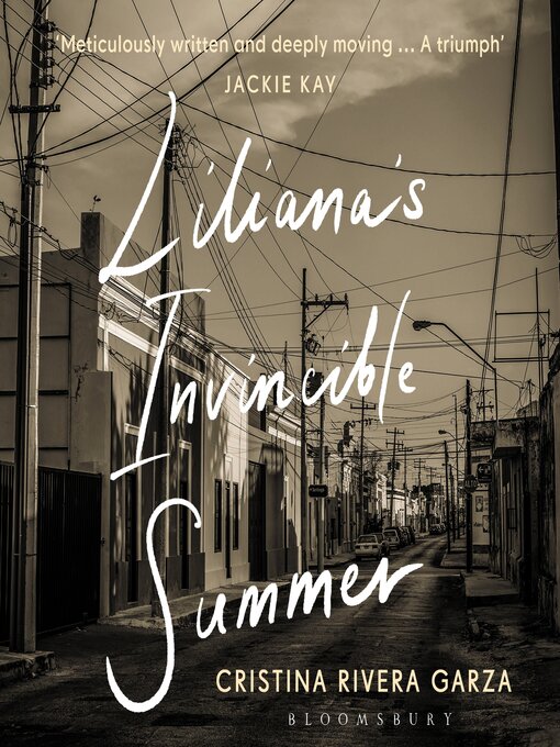 Title details for Liliana's Invincible Summer by Cristina Rivera Garza - Wait list